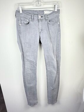 Rag & Bone Skinny Jeans Gray size 28 Women's Dark Iron